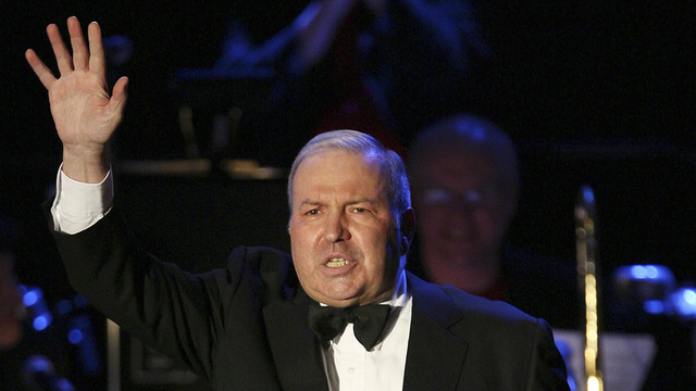 BEVERLY HILLS - SEPTEMBER 12: Recording artist Frank Sinatra Jr., perform during the15th Annual Ella Awards at the Beverly Hilton Hotel on September12, 2006 in Beverly Hills, California. (Photo by Frederick M. Brown/GettyImages).